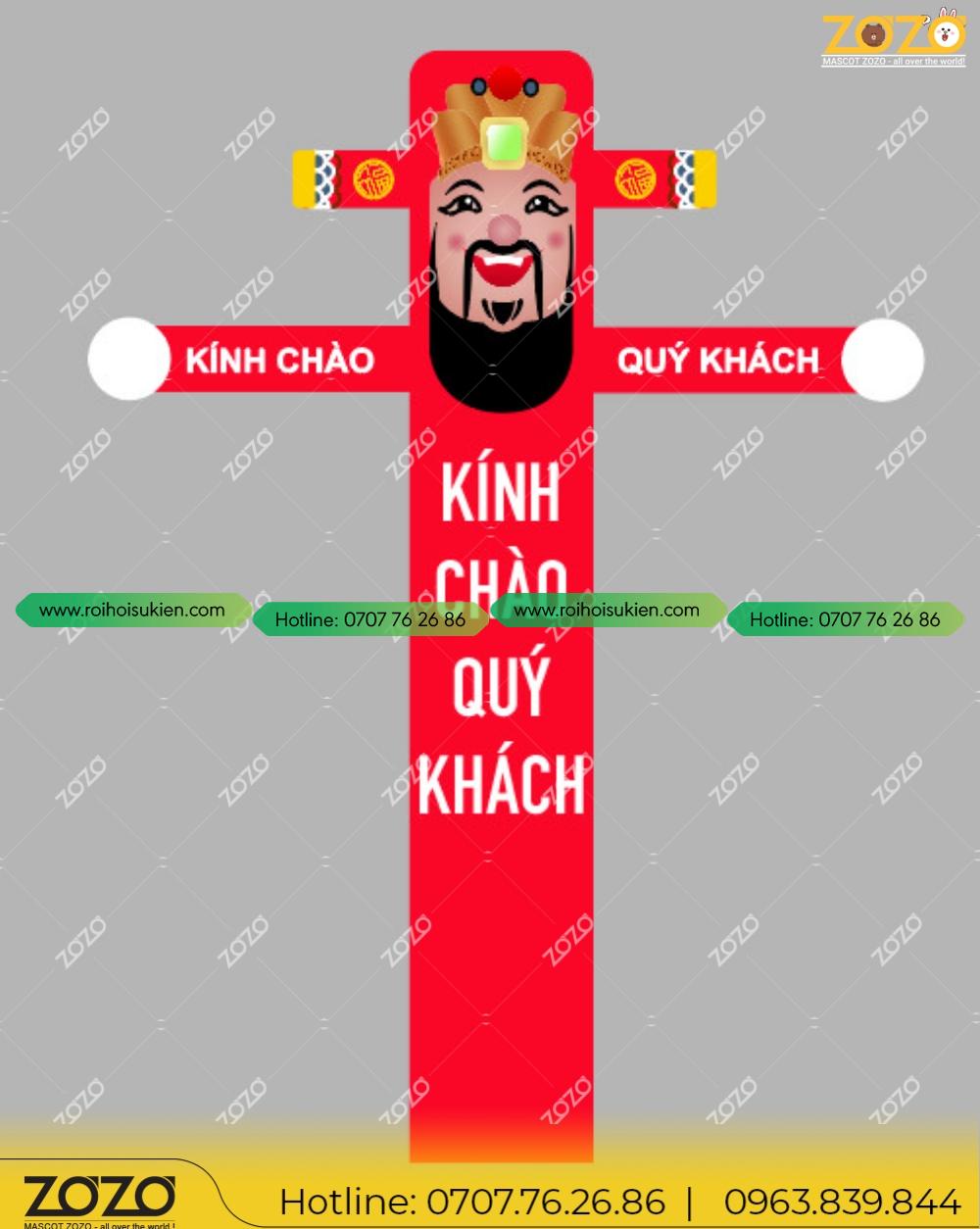 Rối hơi vẫy tay 2