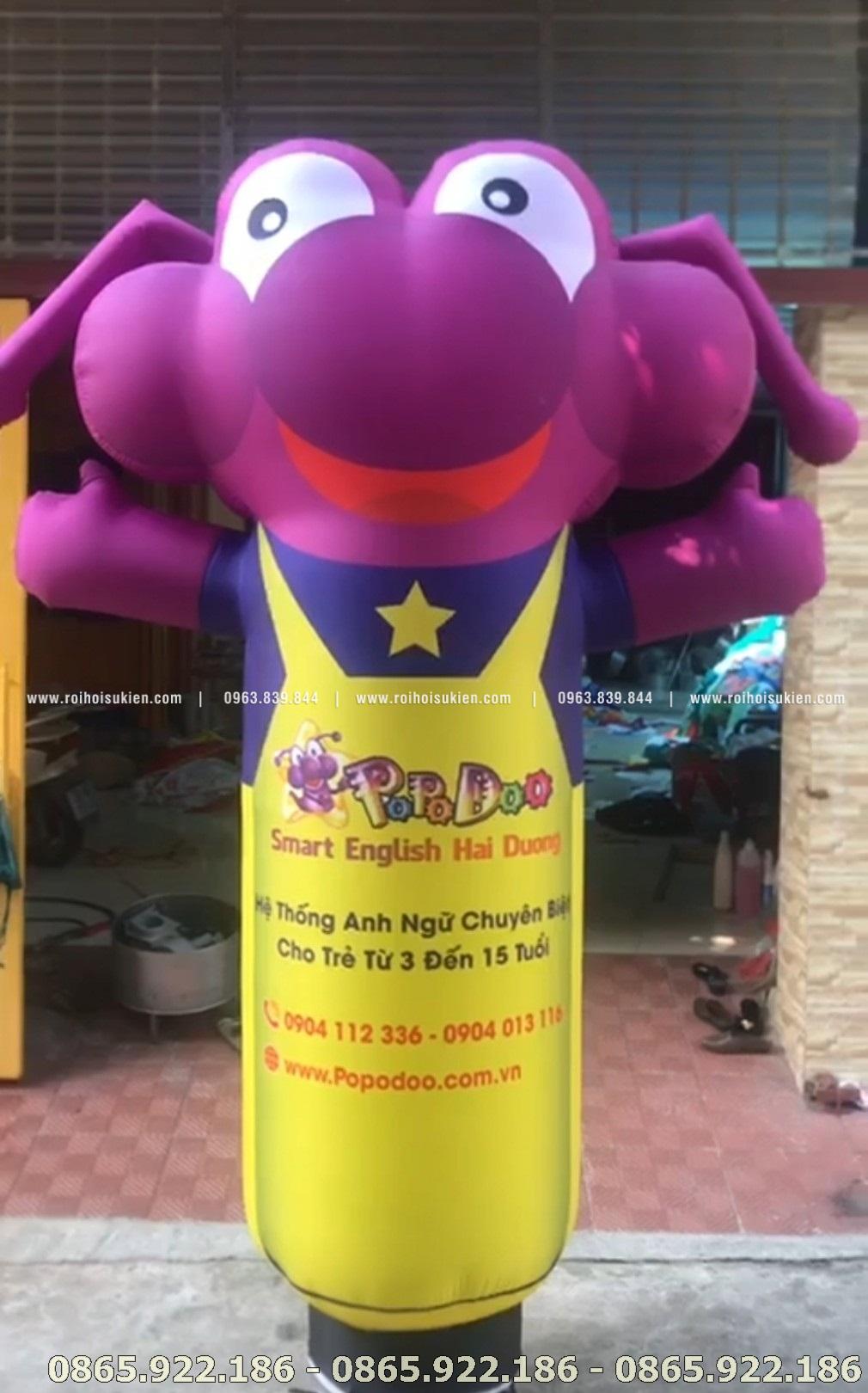 Mẫu rối hơi chuyên dành cho trường học, trung tâm tiếng anh 2 roi 19 2