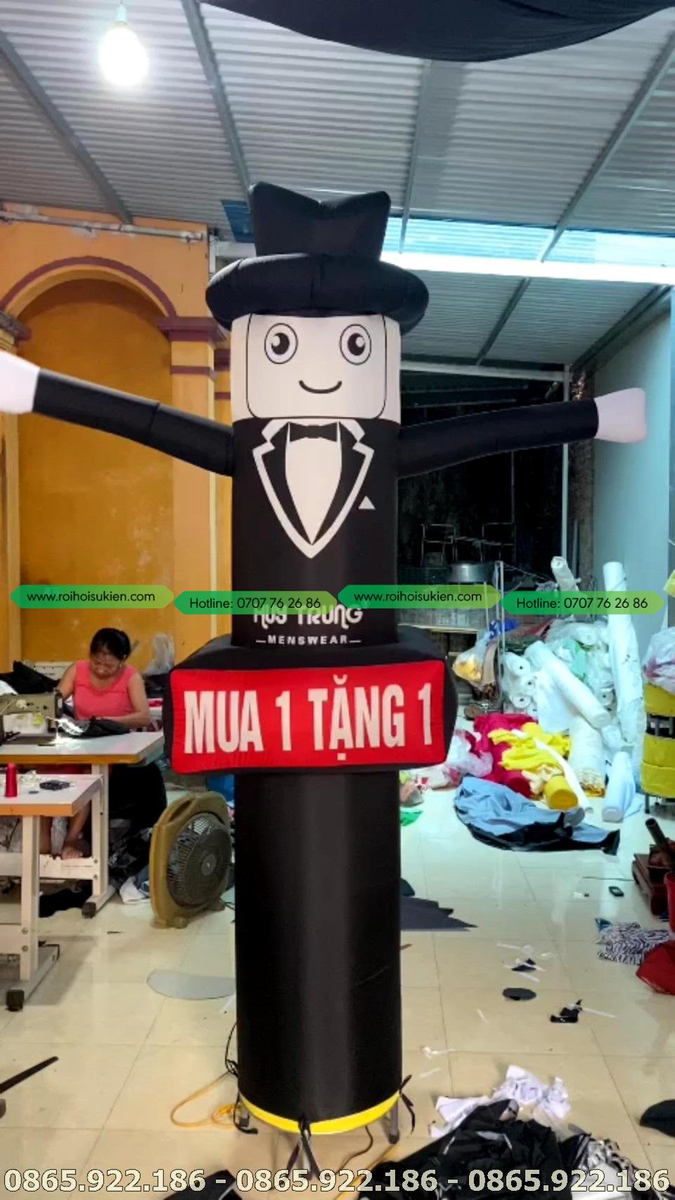 Các mẫu rối hơi dành cho cửa hàng điện thoại, siêu thị, trung tâm thương mại 1 roi 26 1