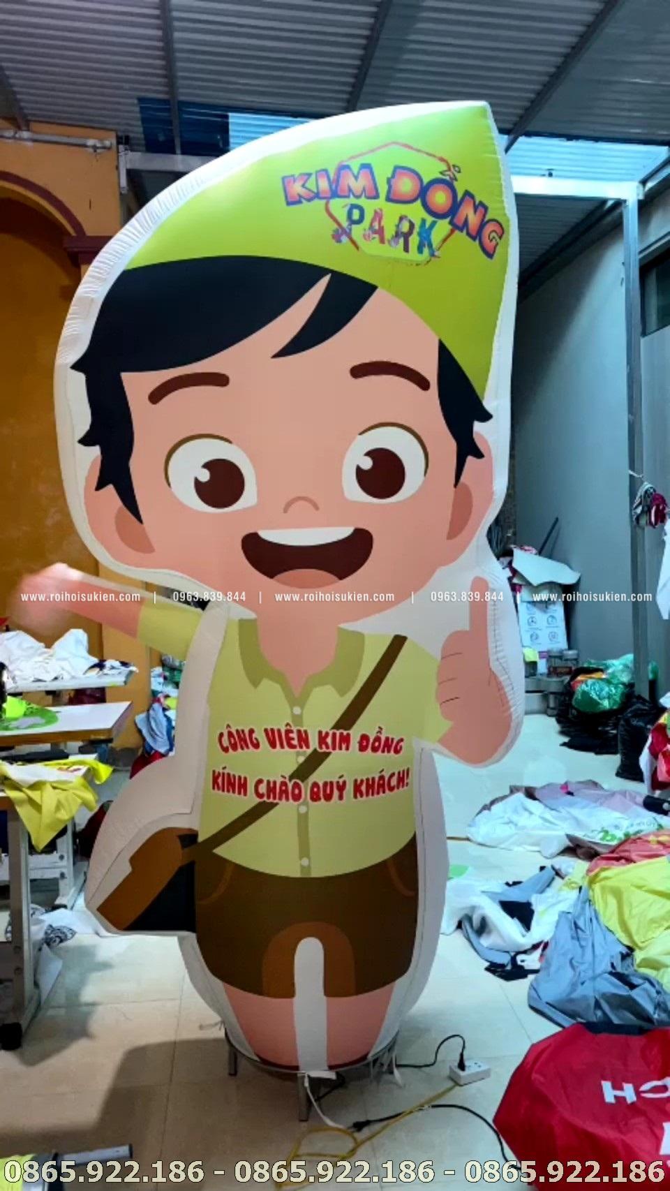 Mẫu rối hơi chuyên dành cho trường học, trung tâm tiếng anh 24 roi 31 2