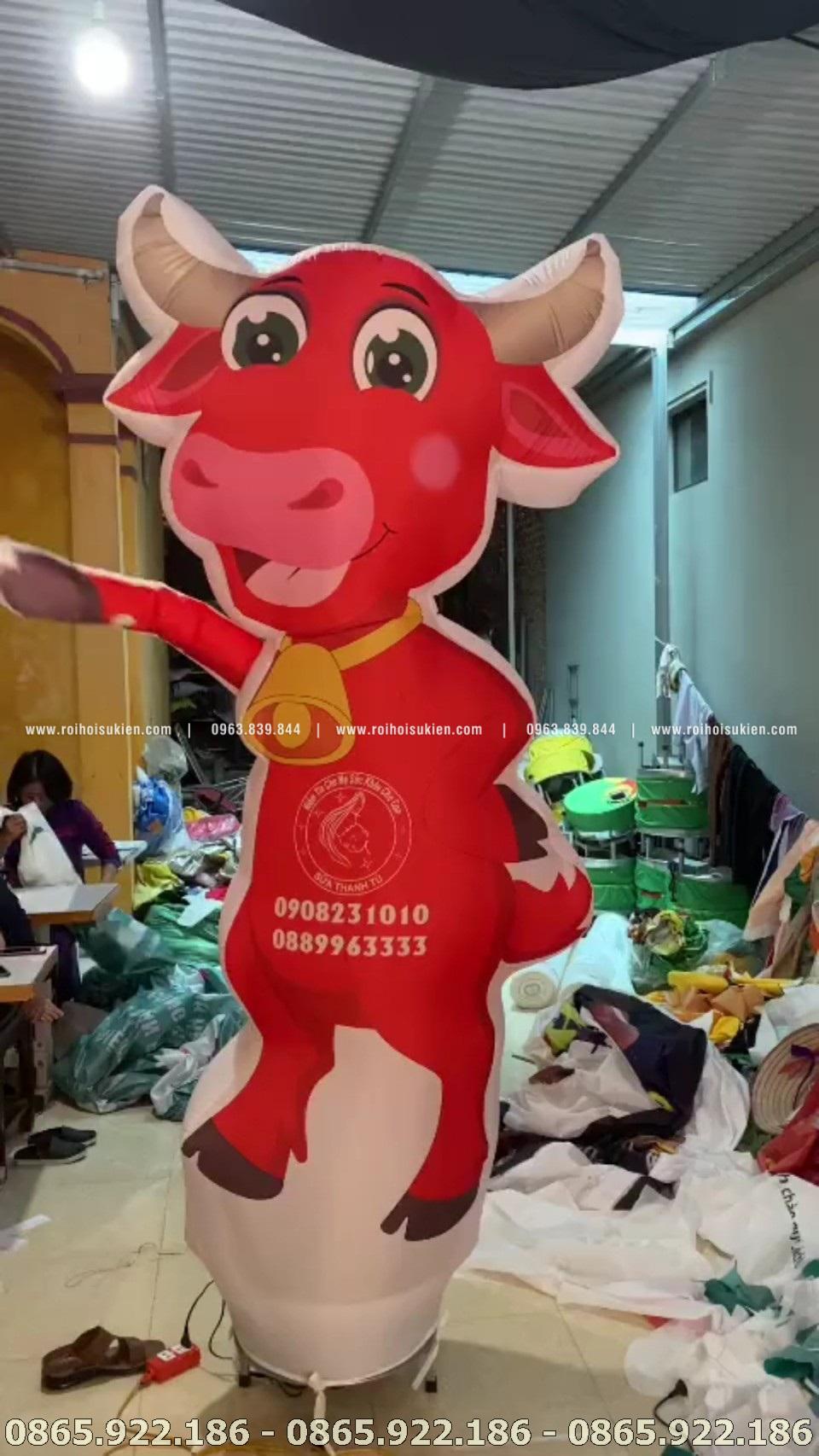 Mẫu rối hơi chuyên dành cho trường học, trung tâm tiếng anh 5 roi 34 1