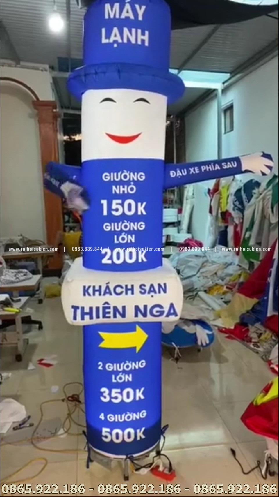 Các mẫu rối hơi hot hit chuyên giành cho siêu thị, cửa hàng điện thoại 16 roi 49