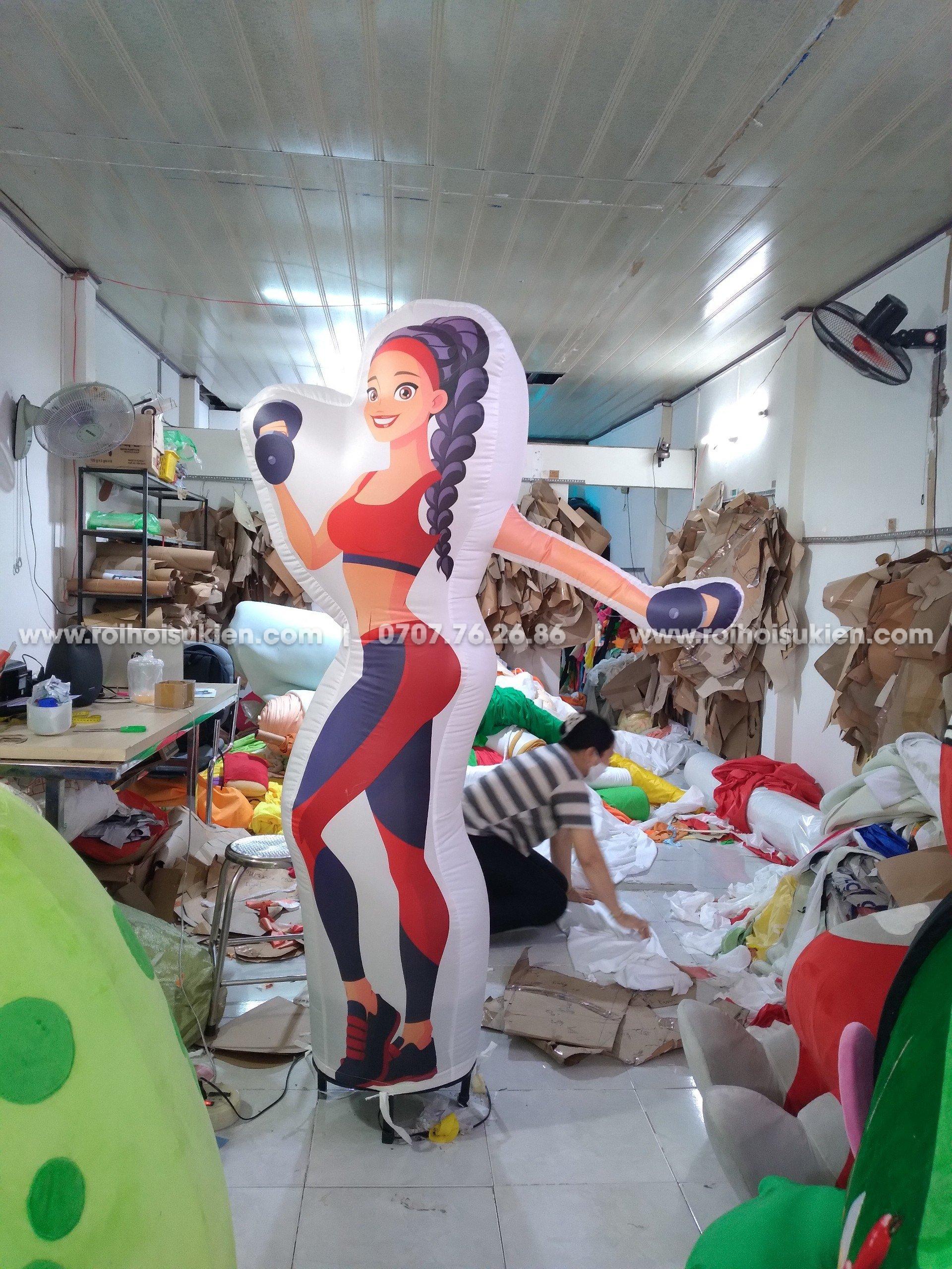 RỐI HƠI PHÒNG GYM 11 GHIM