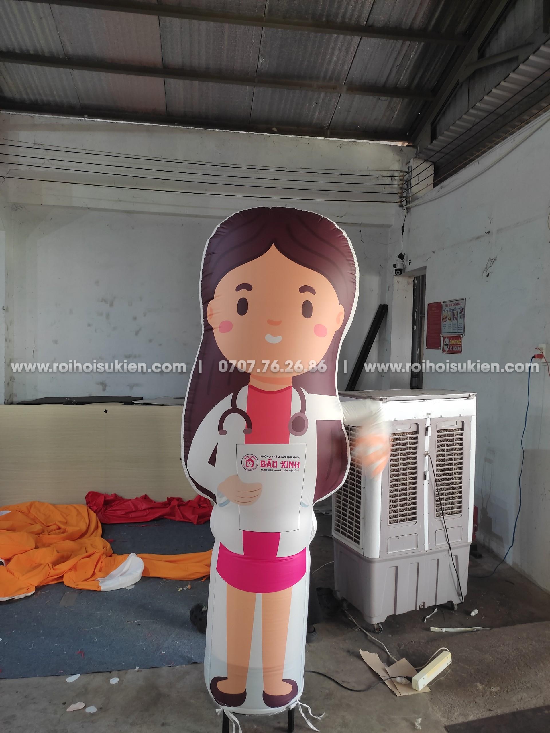 RỐI HƠI Y TÁ BẦU XINH 15 bau