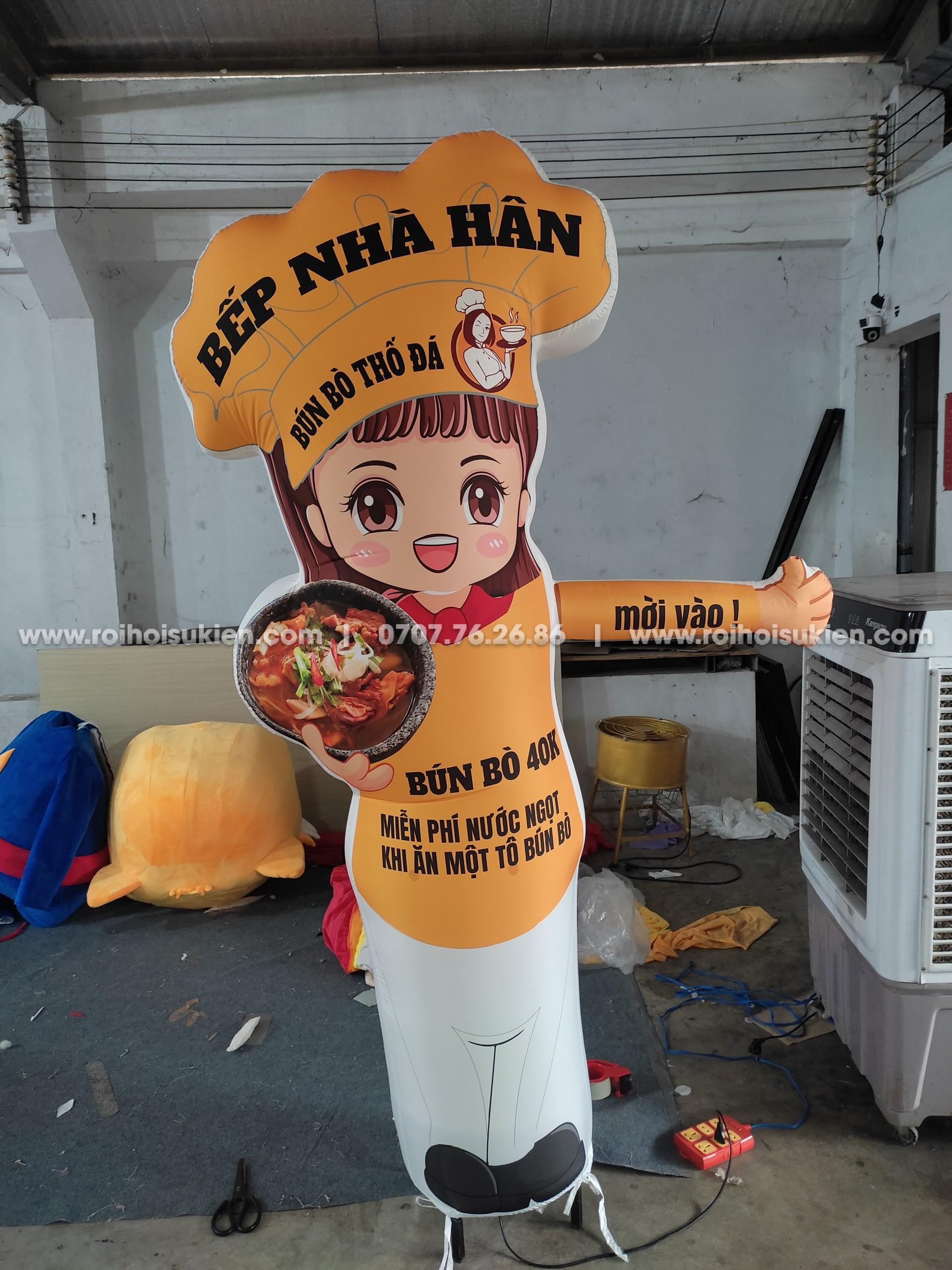 RỐI HƠI BẾP NHÀ HÂN 1 co gai bun bo