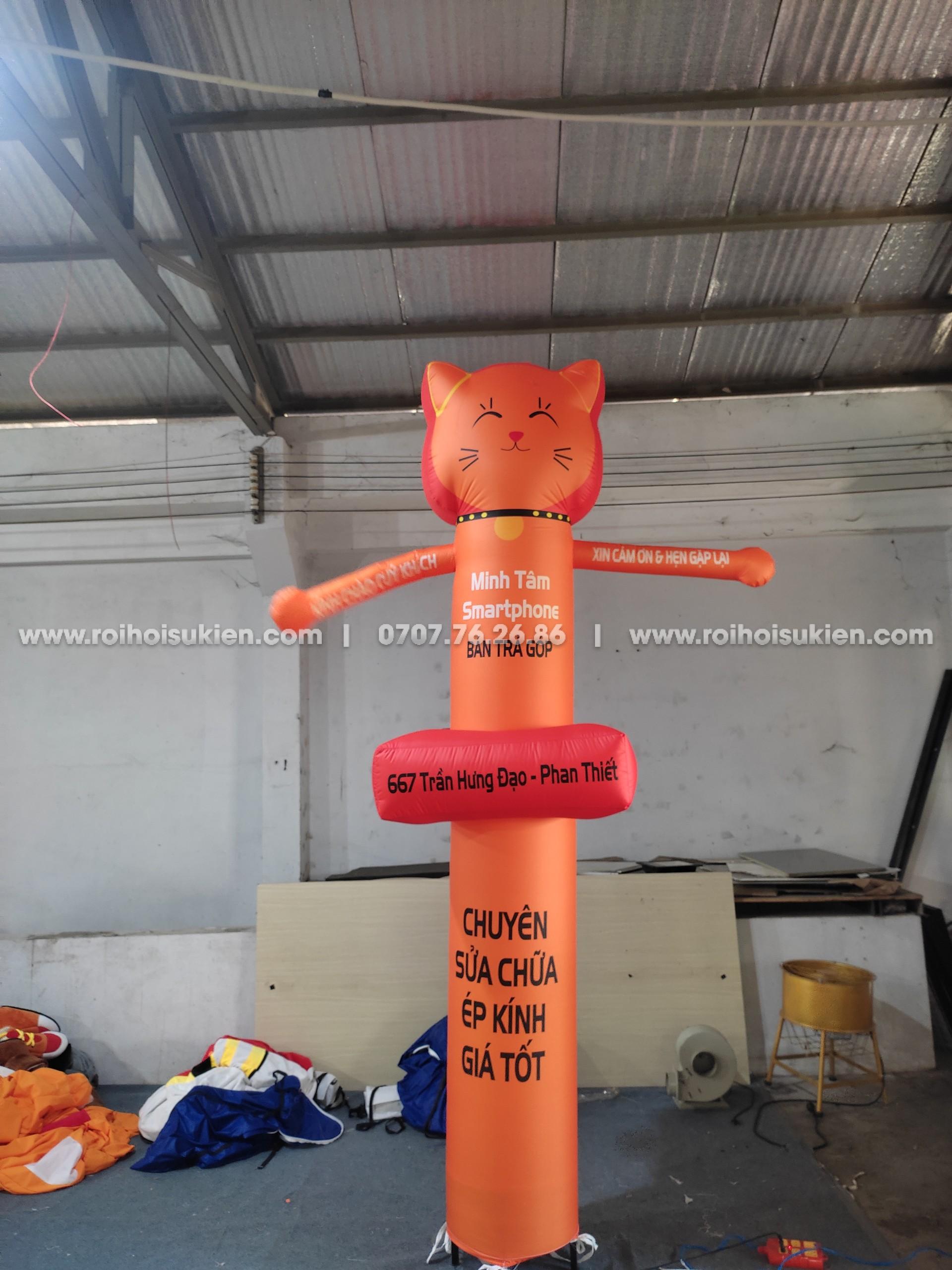 RỐI HƠI MÈO CAM 1 meo cam