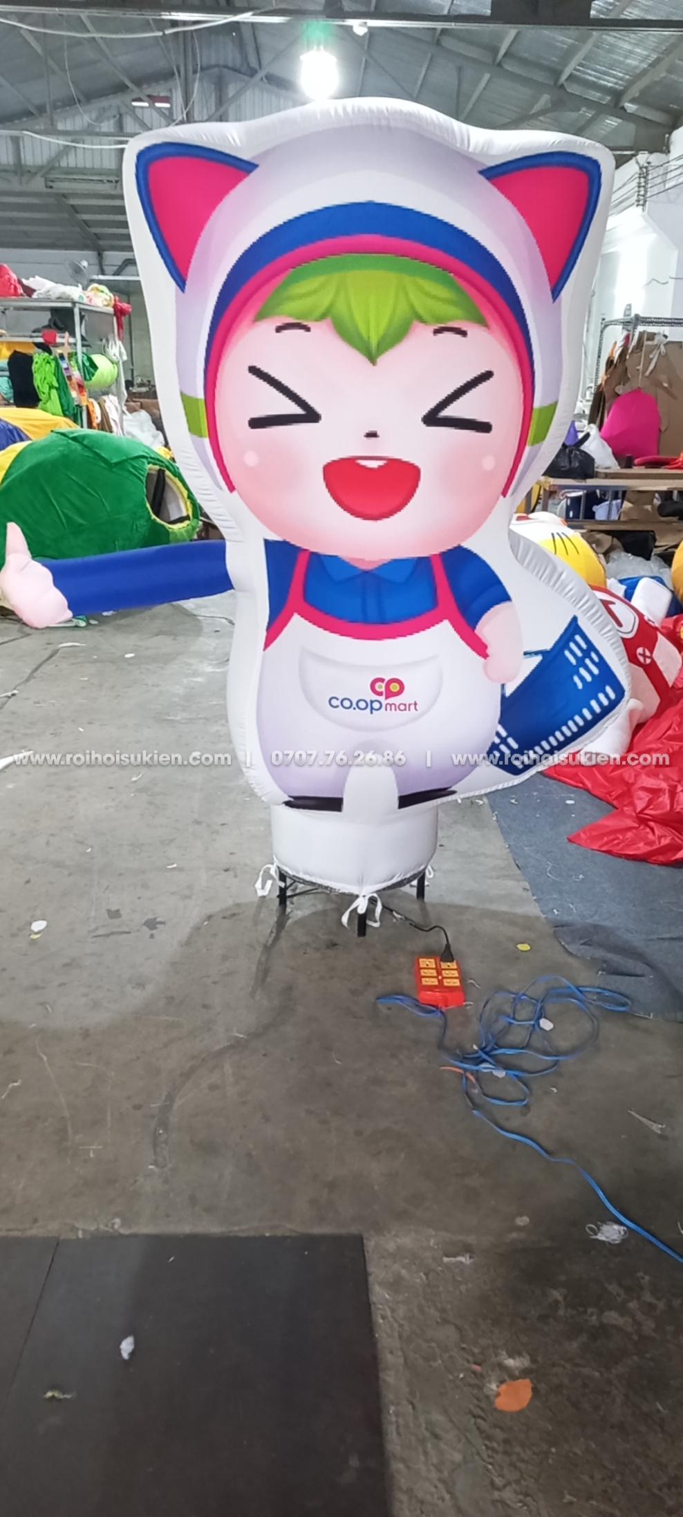 RỐI HƠI MÈO CO.OP MART 19 EM BE