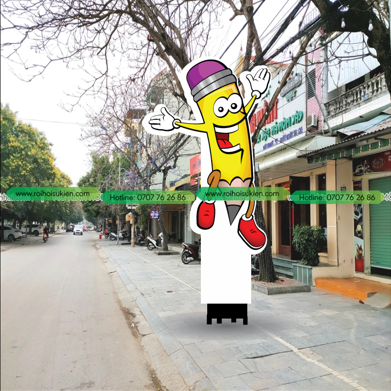 Rối hơi bút chì 1 roi but chi