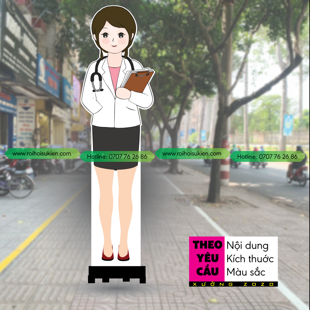 Rối hơi bác sĩ phòng khám 1 roi hoi nu bac si