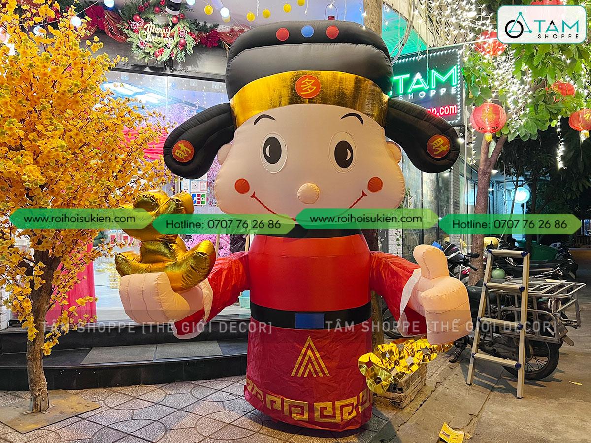 Rối hơi thần tài khai trương 1 xuong san xuat mo hinh hoi trung bay tai hcm